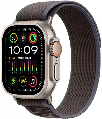 Смарт-часы Apple Watch Ultra 2 GPS + Cellular, 49 мм, синего/черного цвета